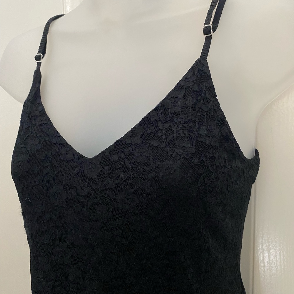Victoria’s Secret Black Lace Chemise S